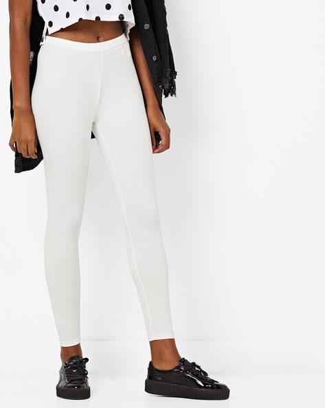 Buy White Leggings for Women by RIO Online