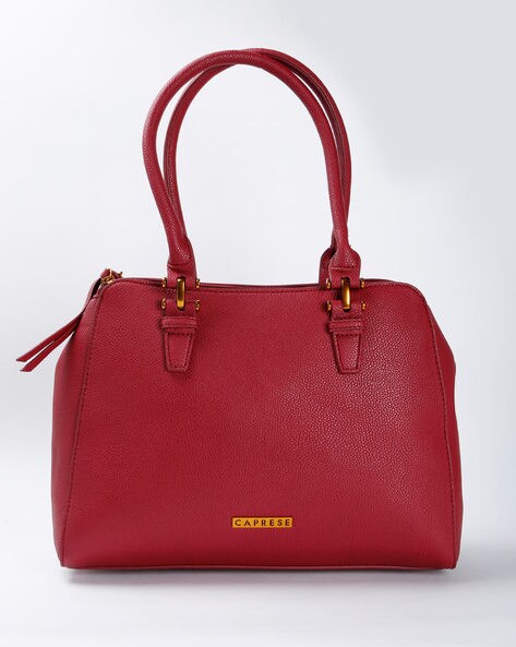 caprese red handbag