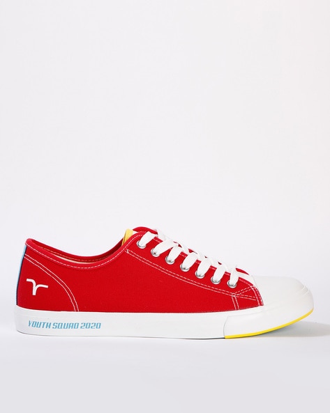Red Sneakers for Men by FLYING MACHINE 
