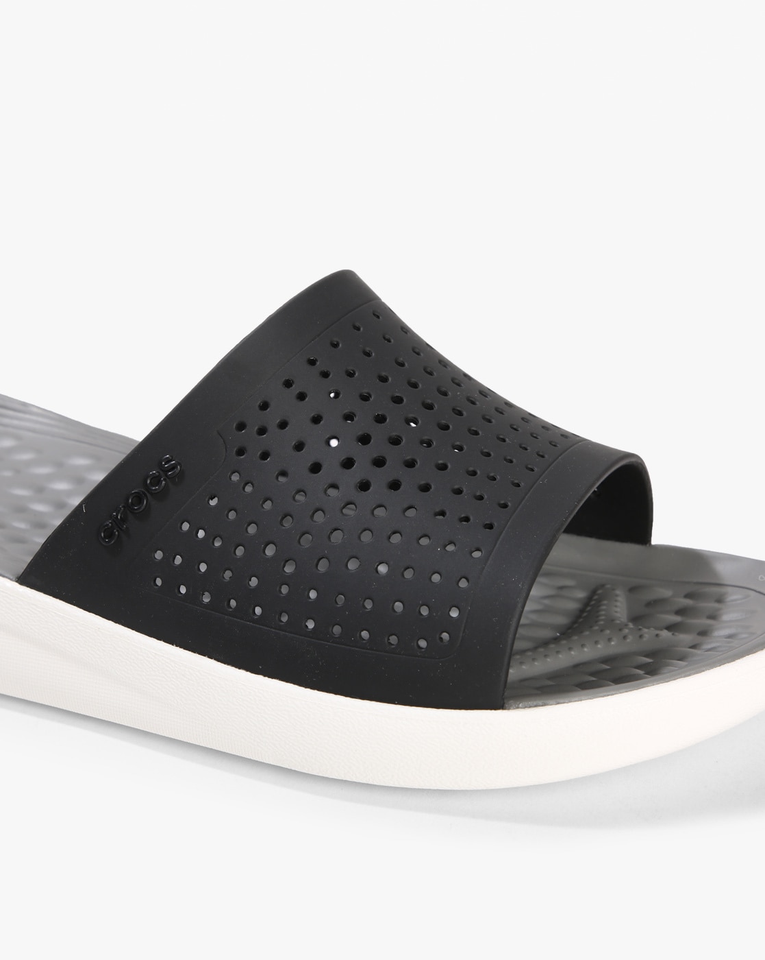 Buy Black & Grey Flip Flop & Slippers for Men by CROCS Online 