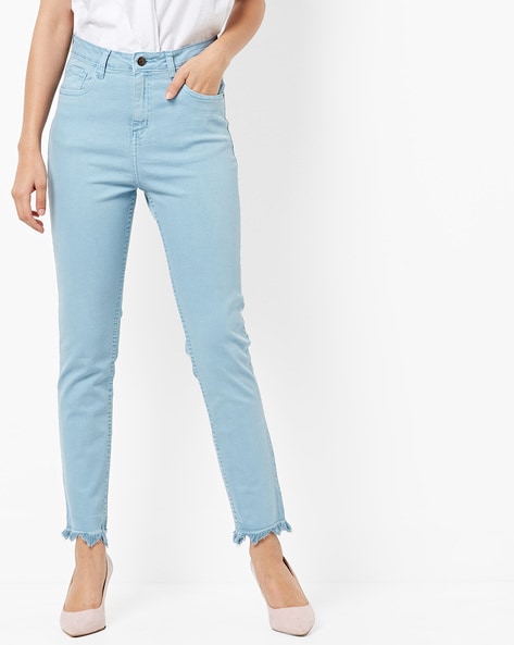 Jen White Distressed Denim Jeans | Jess Lea Boutique