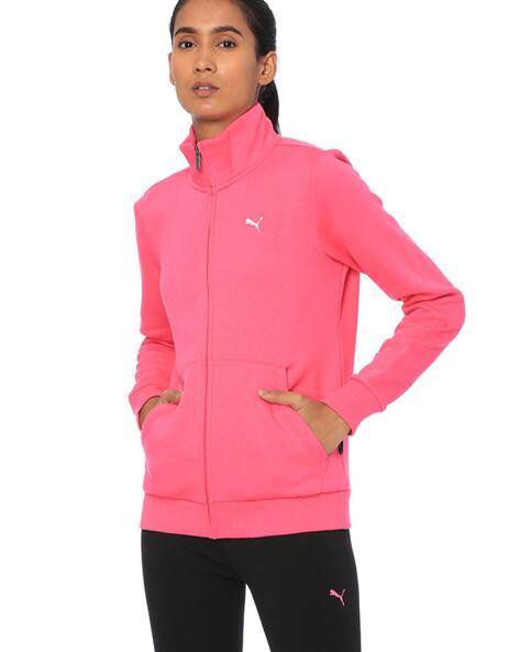 puma jacket pink