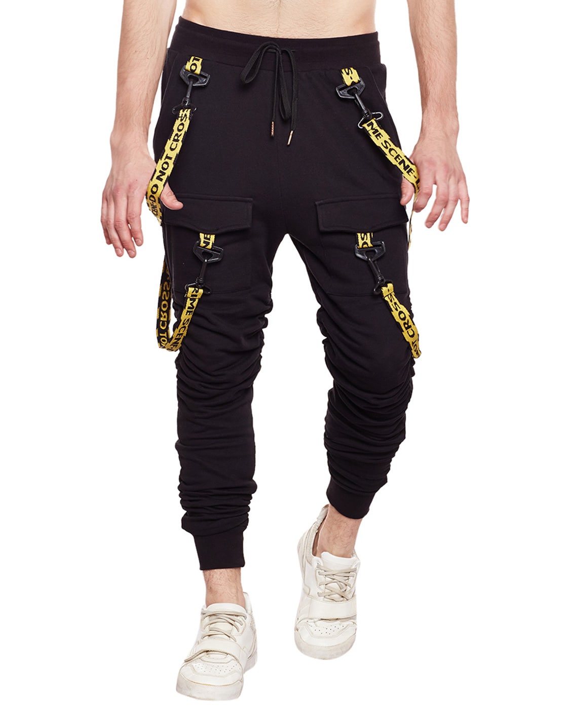 Buy FUGAZEE Men Yellow Slim Fit Track Pants - Track Pants for Men 4328144 |  Myntra