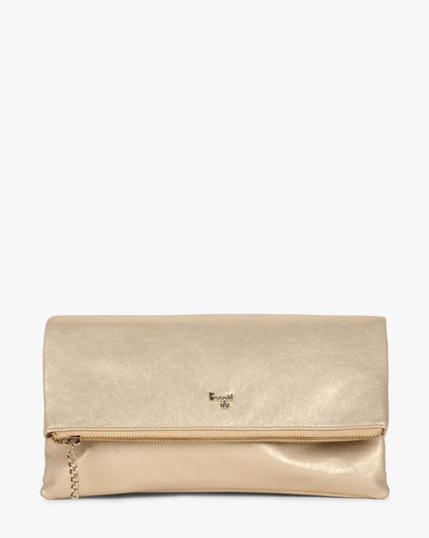 Baggit golden clutch sale