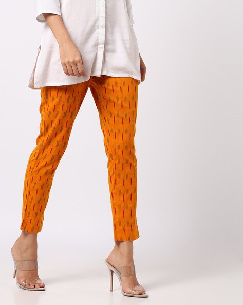 Buy Beige Pants for Women by DeMoza Online | Ajio.com