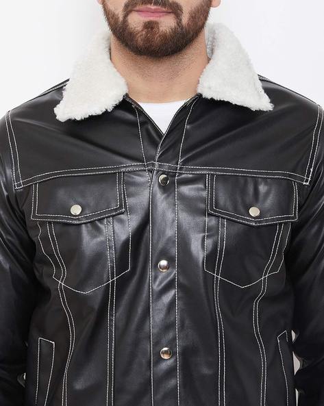 Buy Black Jackets Coats for Men by FUGAZEE Online Ajio