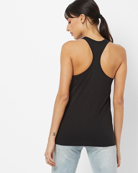 Buy Jockey Racerback Relaxed Tank Top - Black at Rs.329 online