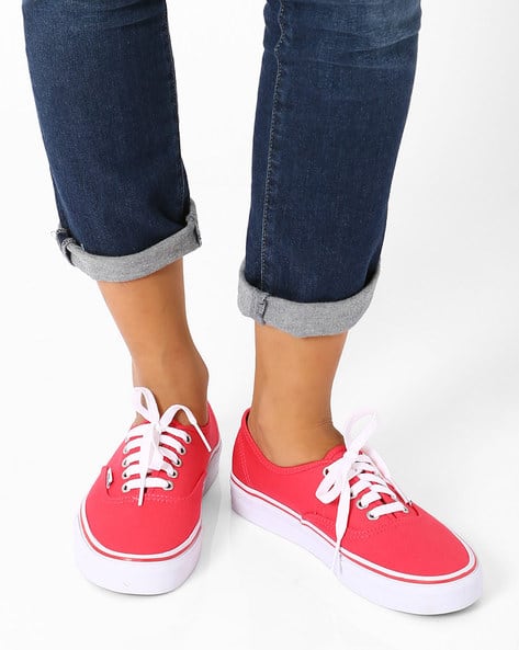 Buy Red Casual Shoes for Women by Vans Online
