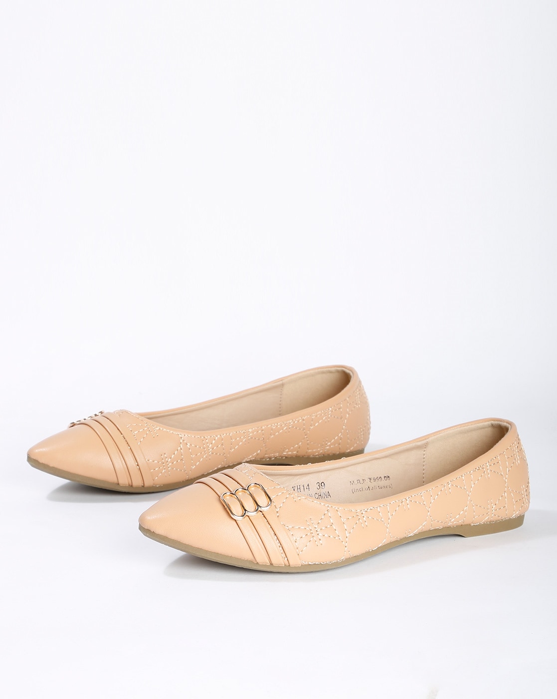 Buy Beige Flat Shoes for Women by AJIO 