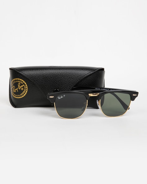 Amazon.com: Ray-Ban RB3916 Clubmaster Square Sunglasses, Black/G-15 Green,  52 mm : Clothing, Shoes & Jewelry