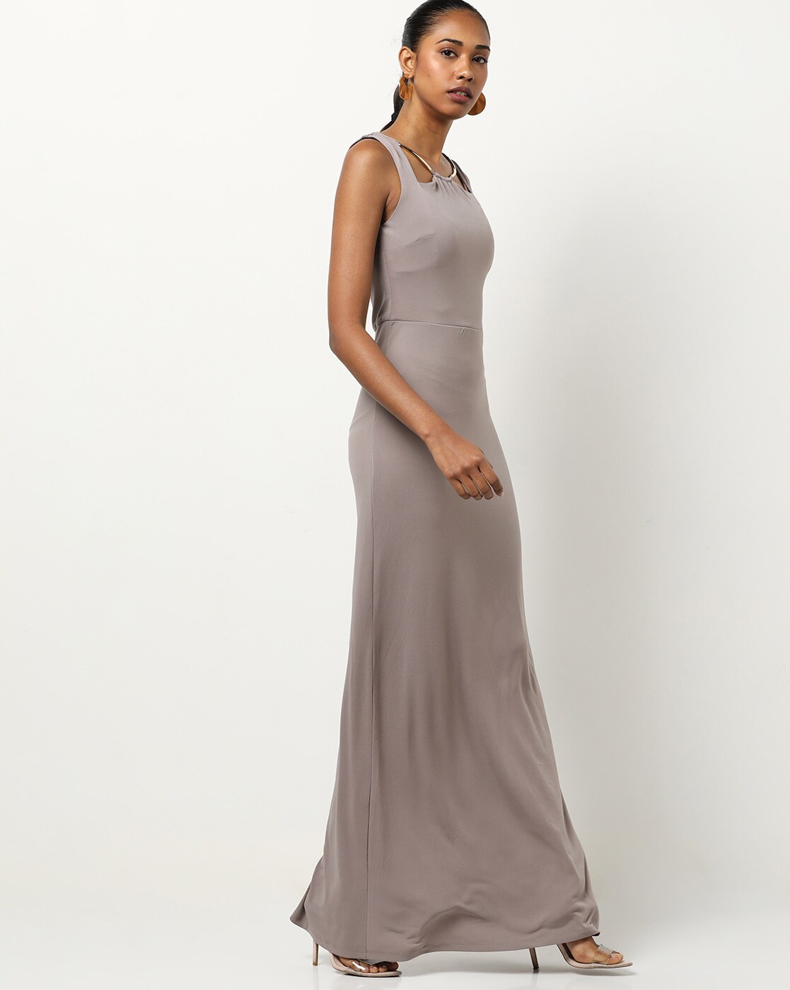 Buy Grey Dresses for Women by Kazo ...