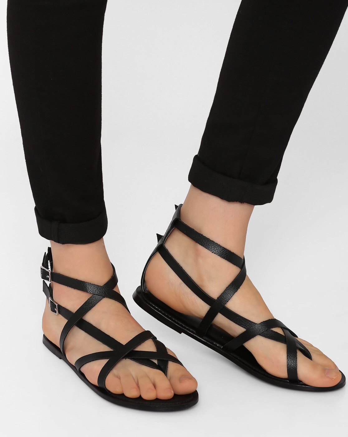 Buy Women Black Party Sandals Online | SKU: 40-94-11-36-Metro Shoes