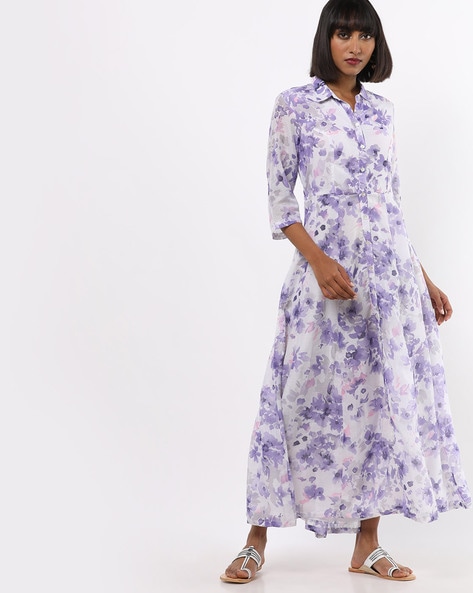 Buy Purple Dresses & Gowns for Women by Biba Online | Ajio.com