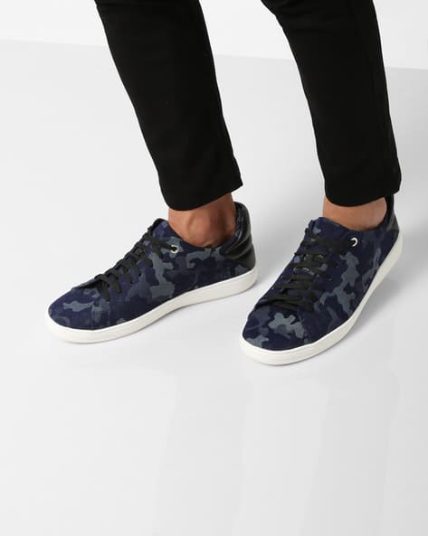 ajio blue sneakers