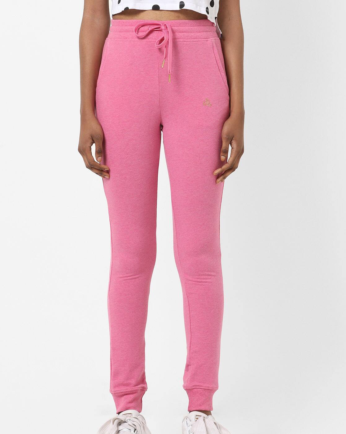 Pink Track Pants for Women by Jockey 