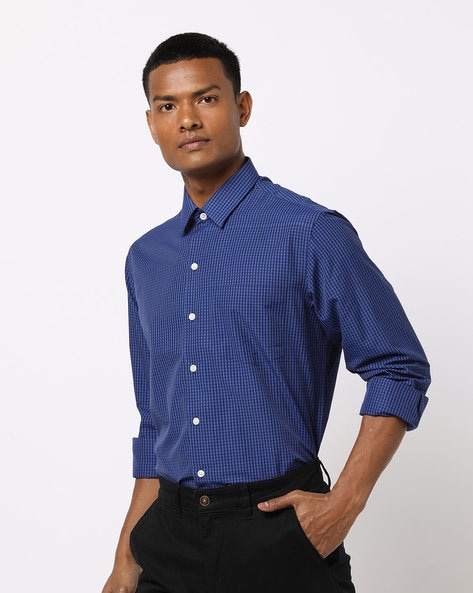 mens dark navy shirt