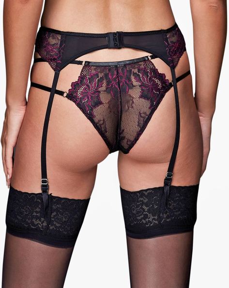 Strappy on sale garter belts