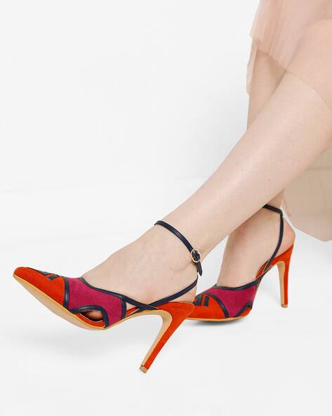 Buy Multicoloured Heeled Shoes for Women by AJIO Online