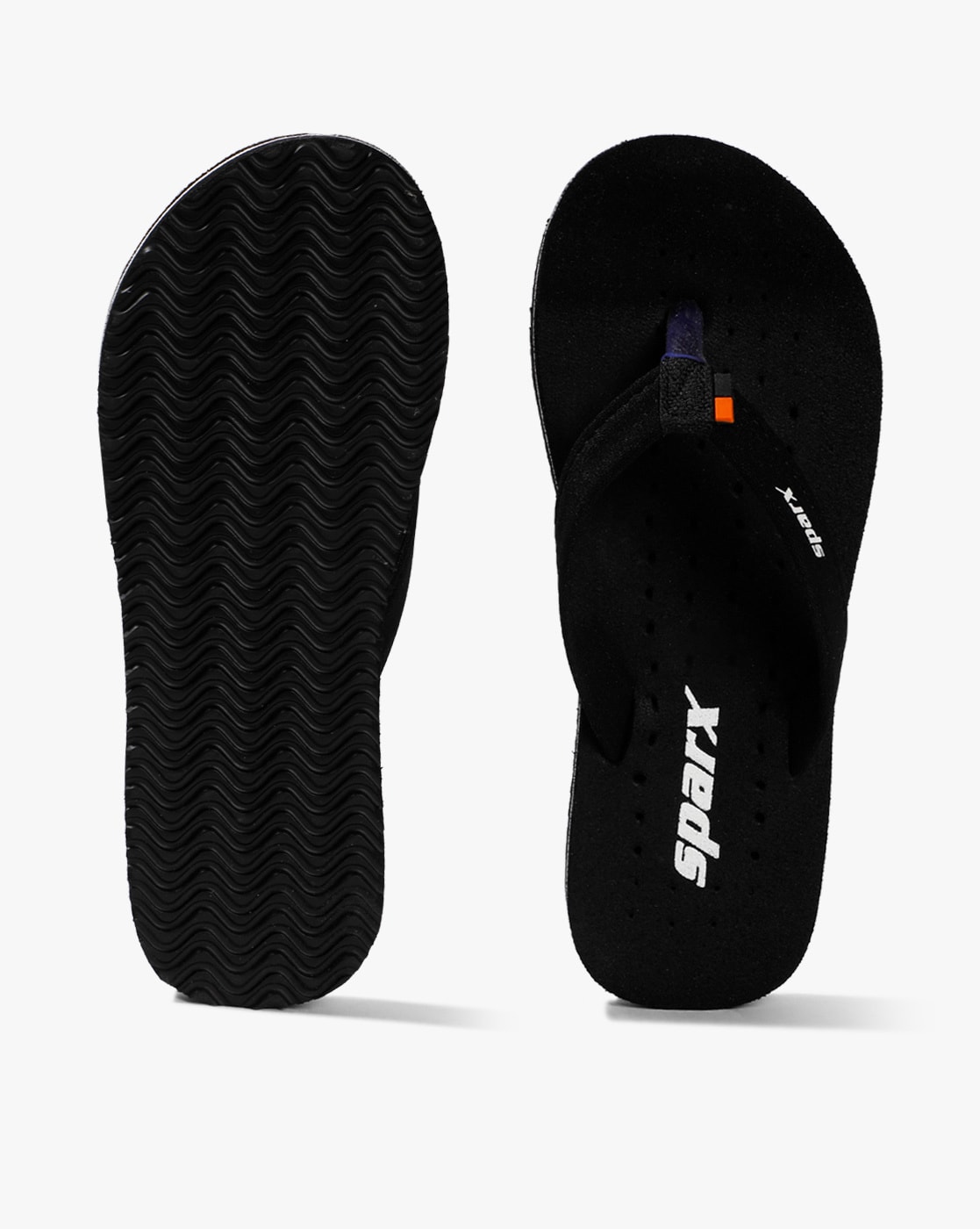Sparx Brand Men's SFG2115 Flipflop Slippers (Black/White) :: RAJASHOES-thanhphatduhoc.com.vn