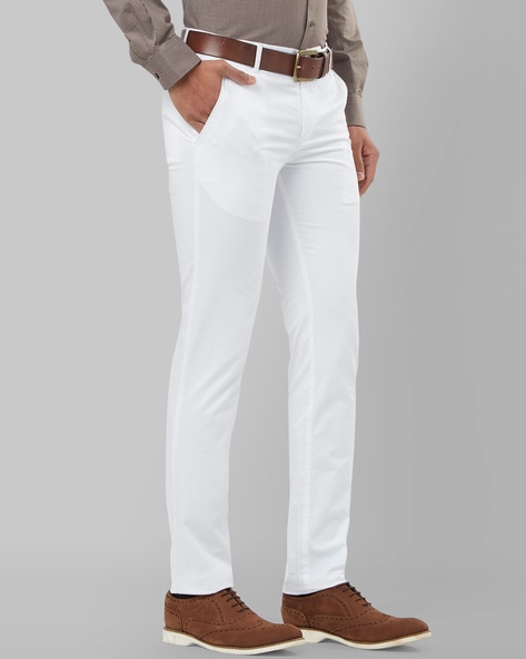 Cotton extraflare trousers white  LAMPARA Max Mara