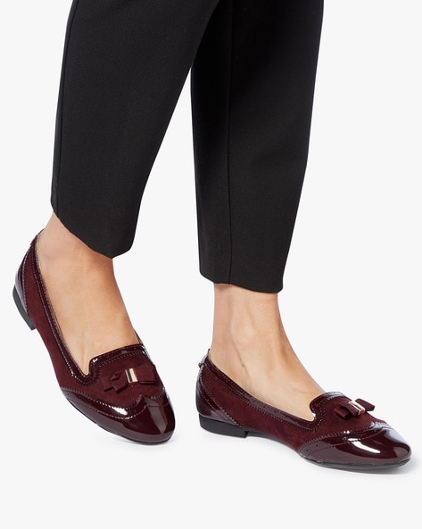 Dune clearance burgundy loafers