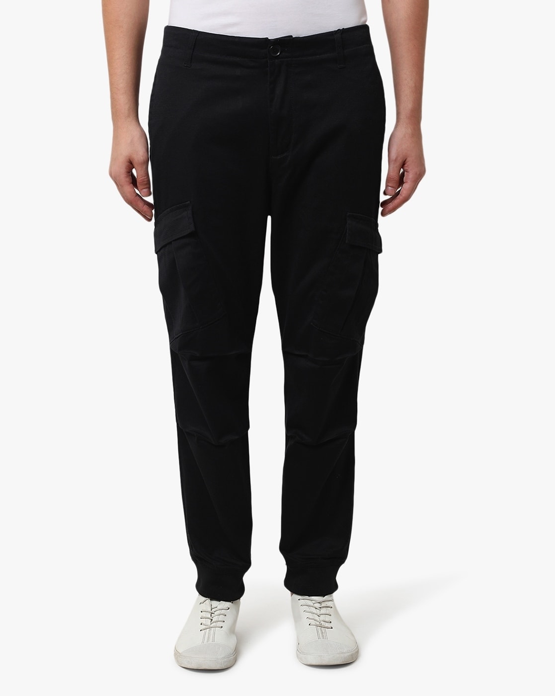 Armani Vintage Cargo Trousers in Blue for Men | Lyst