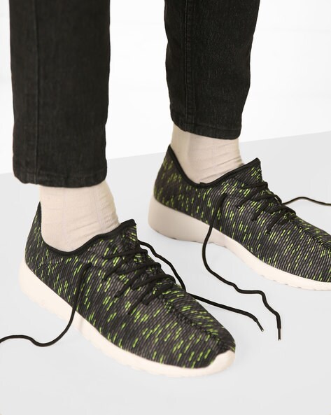 mens woven lace up shoes