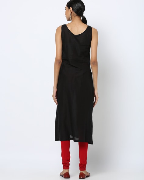 Black Sleeveless Kurtis Online Shopping for Women at Low Prices-iangel.vn