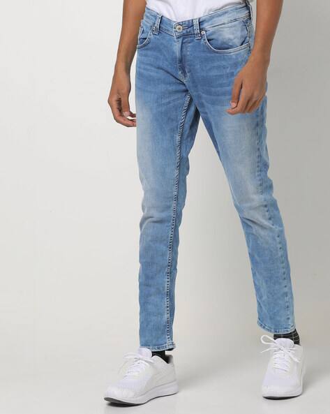 spykar light blue jeans