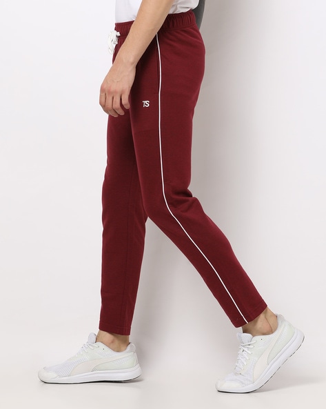 Allen Solly Track Pants amp Joggers Allen Solly Maroon Track Pants for  Men at Allensollycom