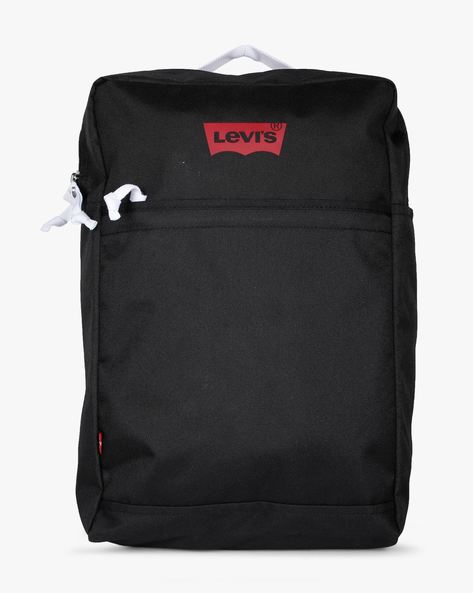 levis black backpack