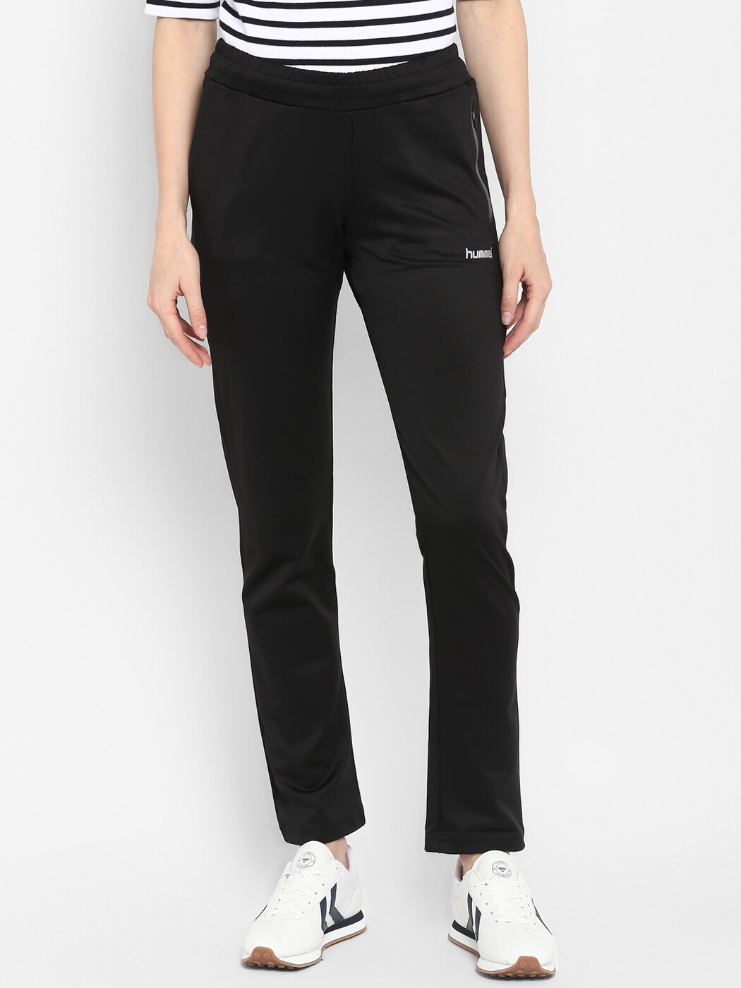 track pants with zipper pockets women's