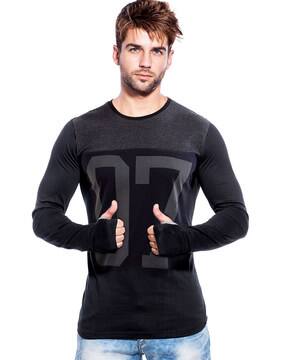 Buy Black Tshirts for Men by GESPO 