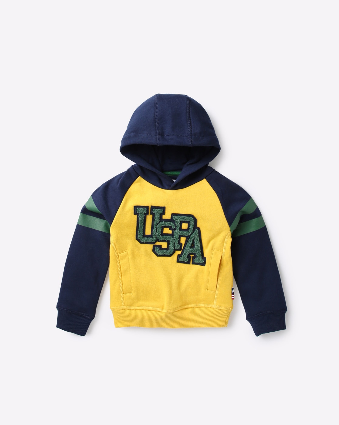 yellow hooded sweatshirt toddler