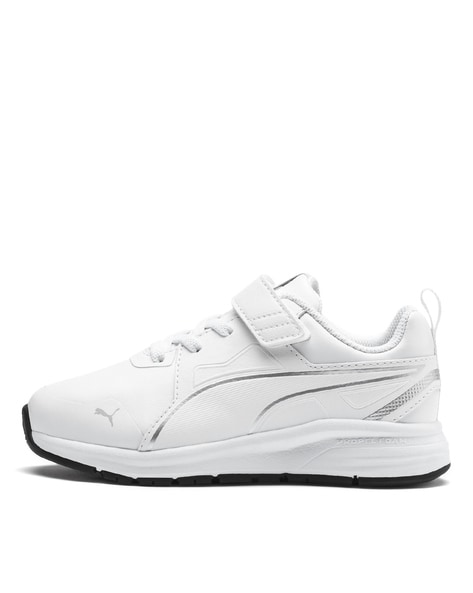 puma pure white sneakers