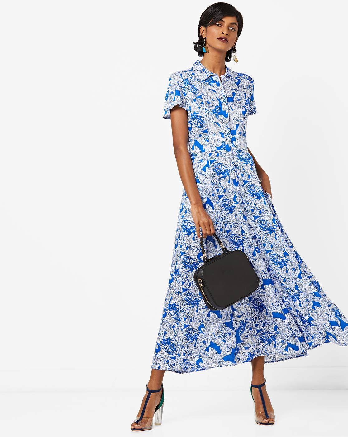 ajio long dresses
