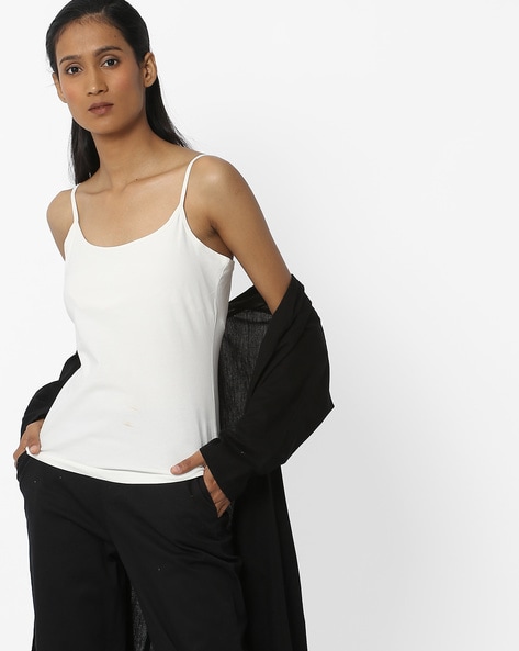Off White Camisoles - Buy Off White Camisoles online in India