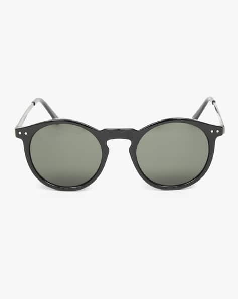 UV-Protected Round Sunglasses
