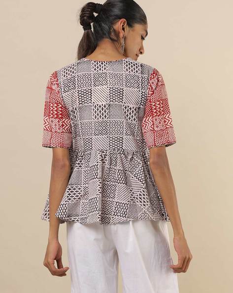 Buy Multicoloured Shirts, Tops & Tunic for Women by Indie Picks Online