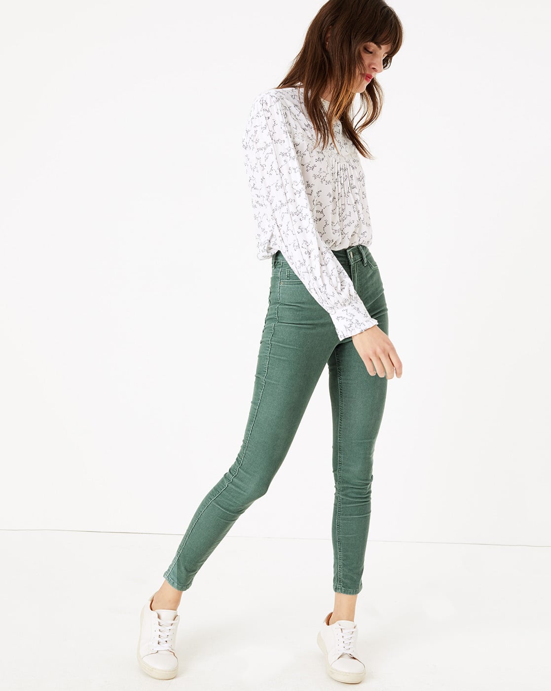 marks and spencer skinny trousers