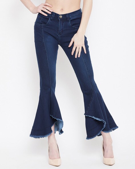 ladies flared jeans