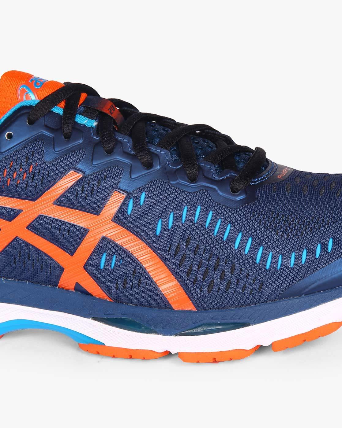 Asics gel kayano 23 blue orange sale