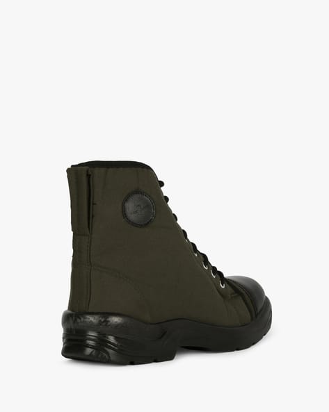 Buy Olive Green Sports Shoes for Men by 