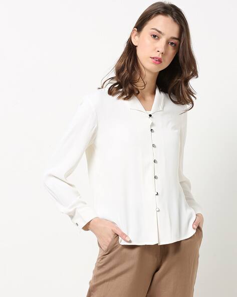 Womens sailor collar shirt Clearance