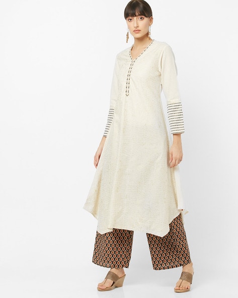 Westside  Delicately embroidered palazzos and Kurtas for  Facebook