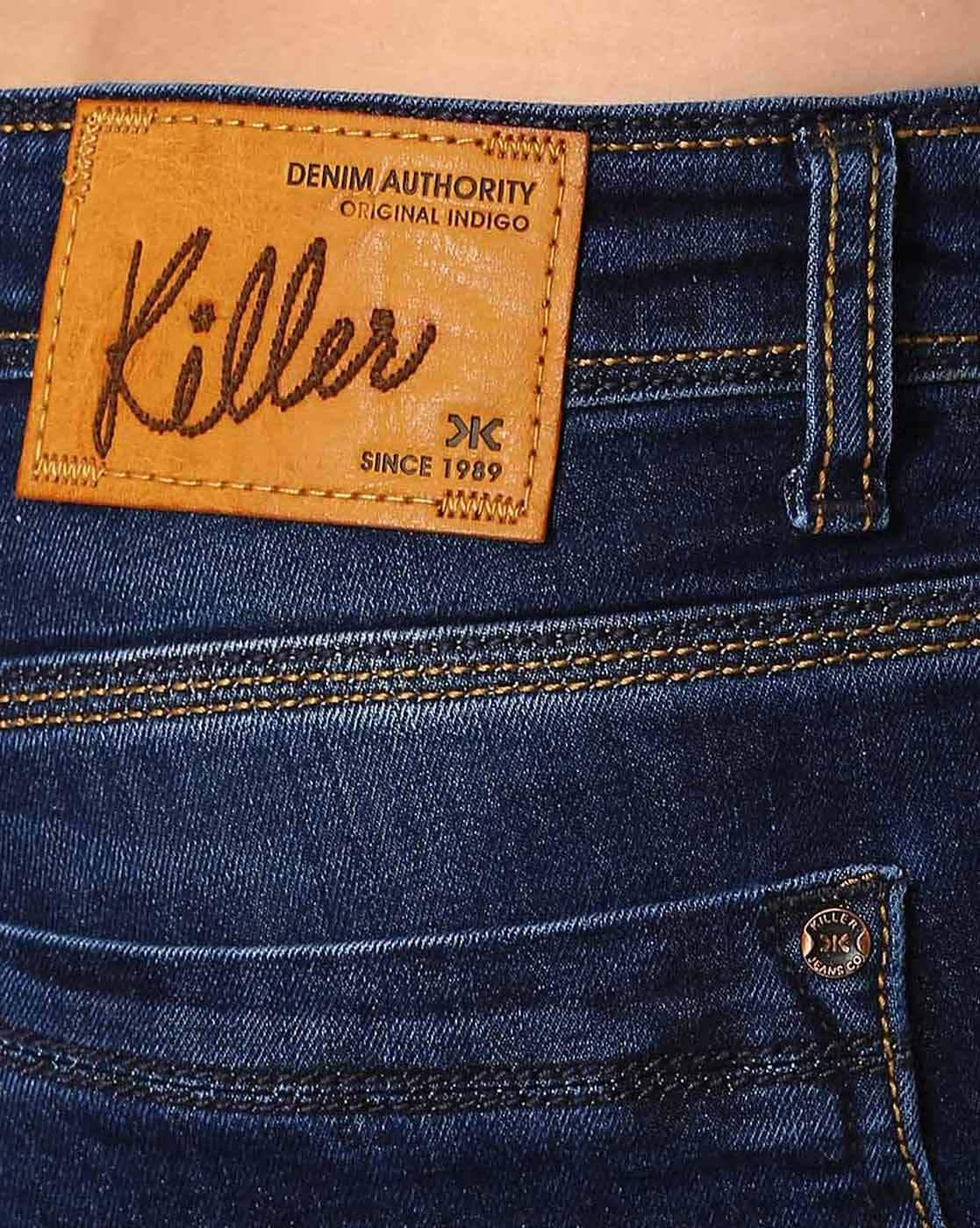 Buy Dark Blue Jeans for Men by Killer Online