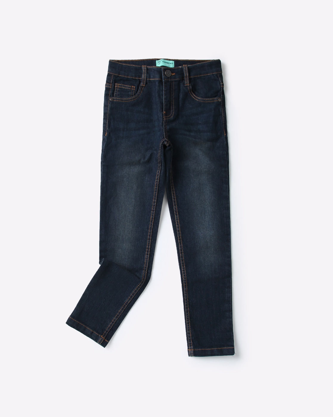 relaxed fit mid rise jeans