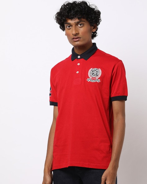 Buy Red Tshirts for Men by JP JEANS Online 