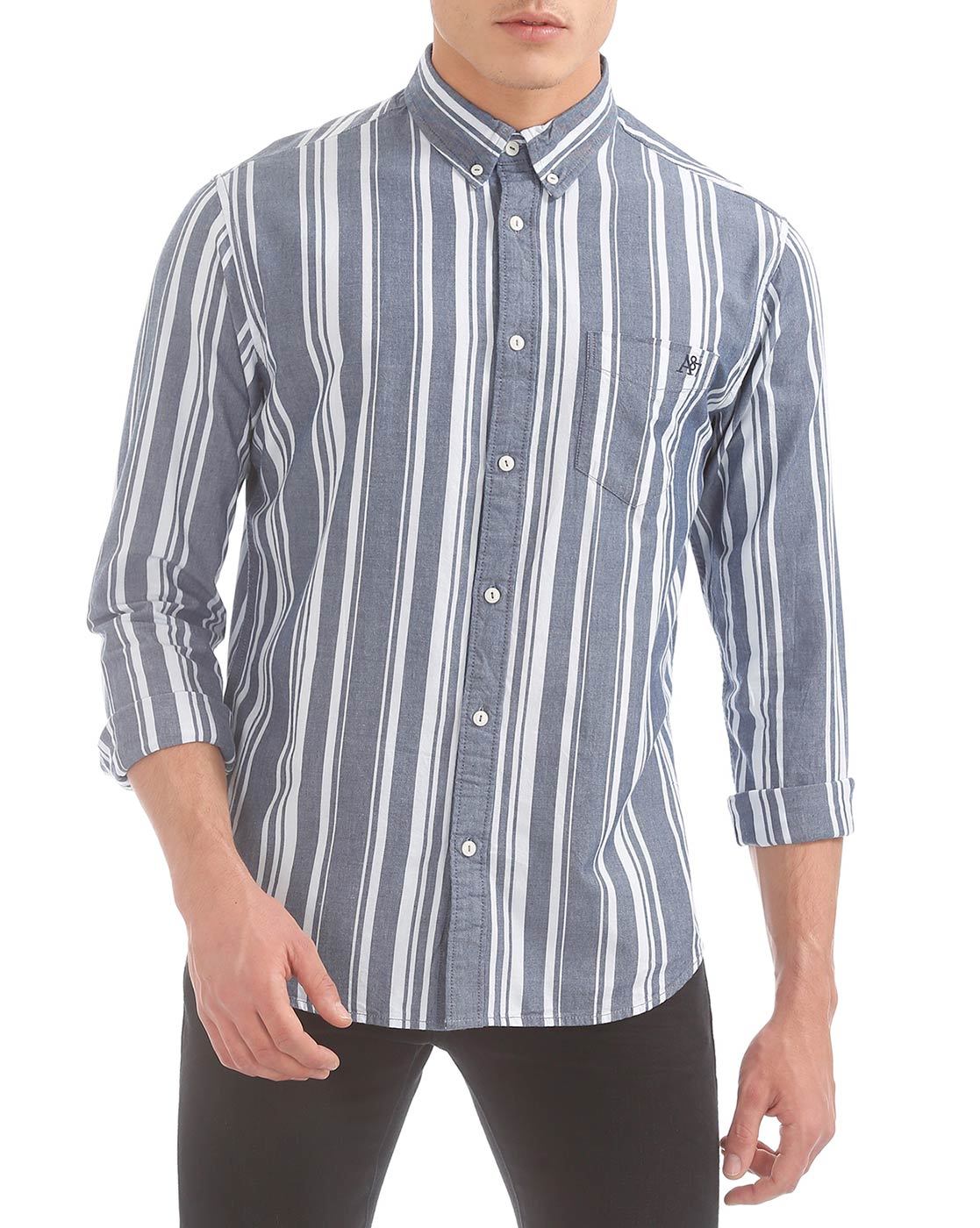 Buy Blue Shirts for Men by AEROPOSTALE Online