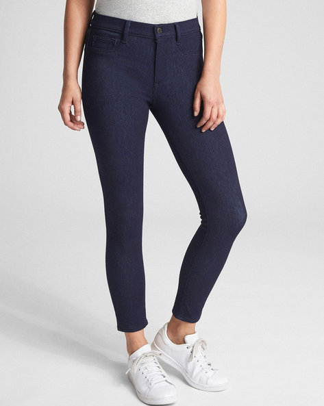 Gap Women Soft-Knit Mid-Rise Jeggings